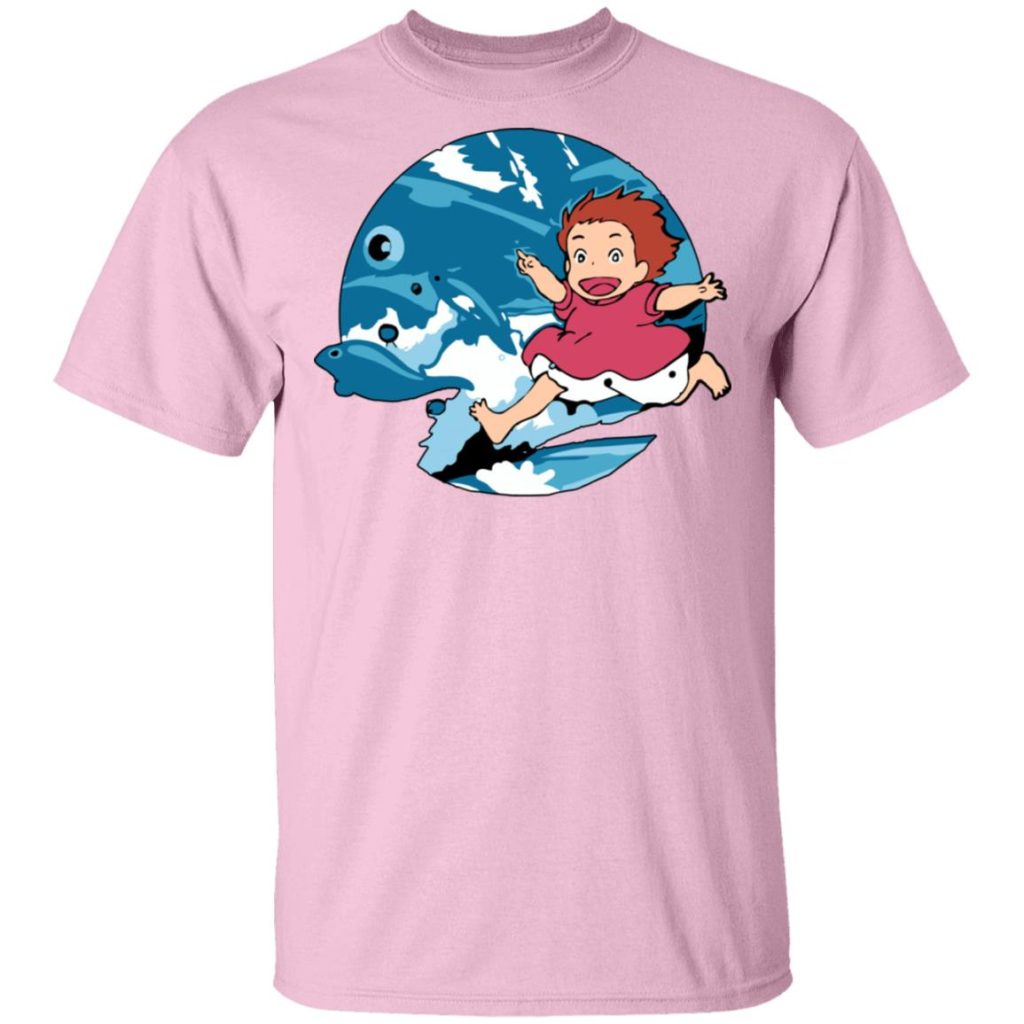 Studio Ghibli Ponyo On The Waves T-shirt - Image 6