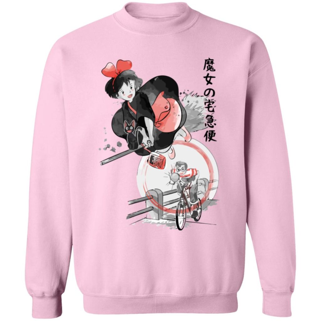 Studio Ghibli Kiki's Delivery Service Kiki & Tombo Sweatshirt - Image 10