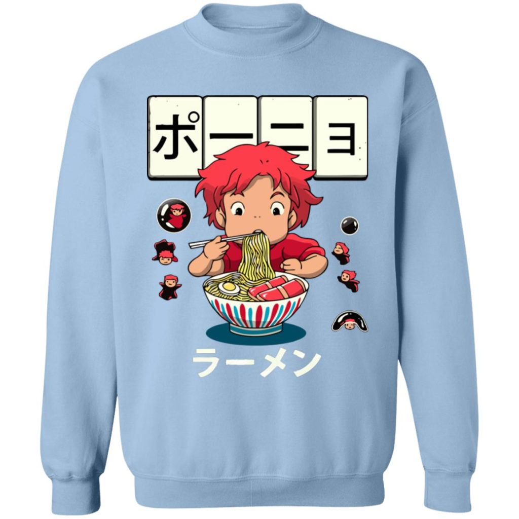 Studio Ghibli Ponyo very first Ramen Sweatshirt - Image 9