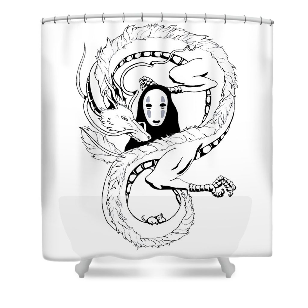 Ghibli Spirited Away Shower Curtain