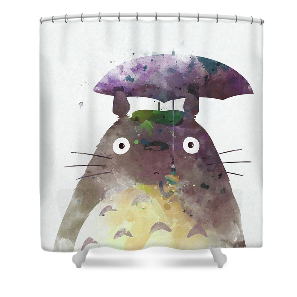 Ghibli Totoro My Neighbour Shower Curtain