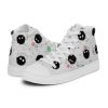 womens high top canvas shoes white left 640aed97a3575 - Studio Ghibli UK Store