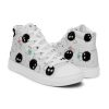 womens high top canvas shoes white right 640aed97a9c0c - Studio Ghibli UK Store