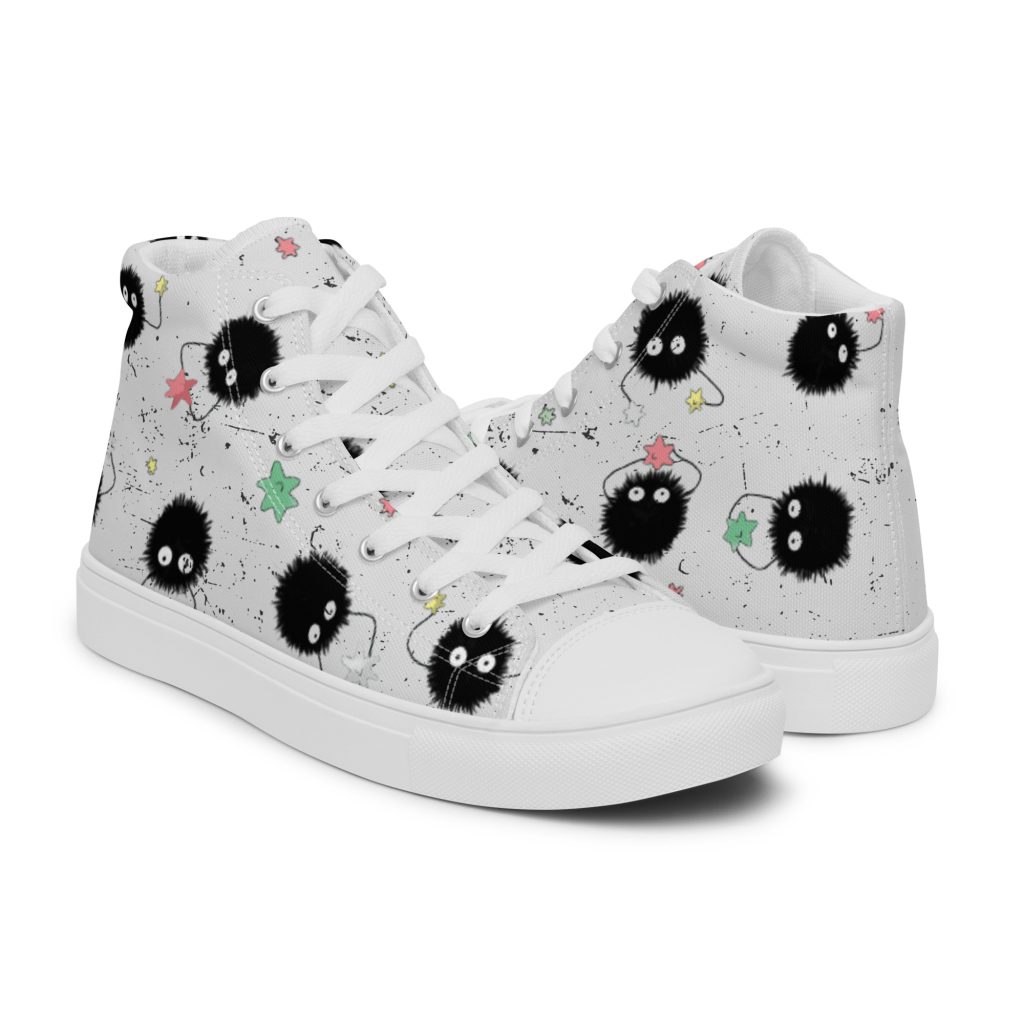 Studio Ghibli Soot Sprites Women's Converse Shoes - Image 6